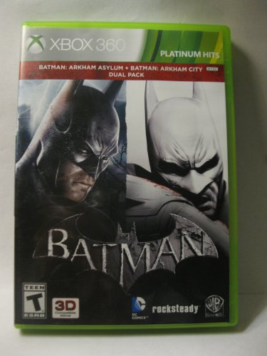 Batman Arkham City e Asylum 2 em 1 Original - Xbox 360 - Escorrega o Preço