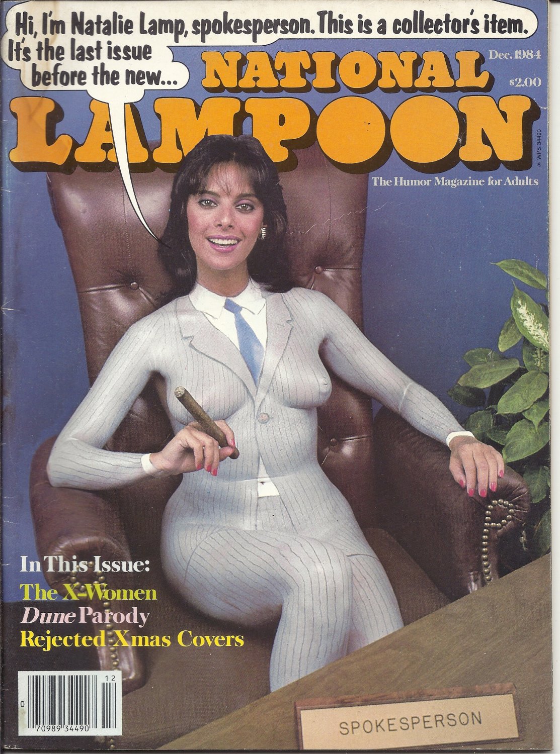 Cb 13 1984 Magazine National Lampoons Vol 2 77