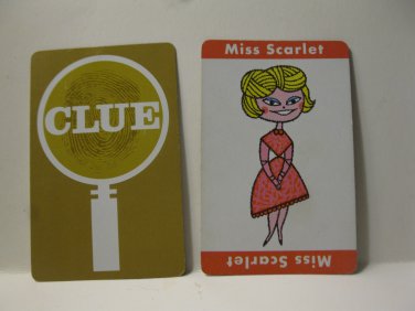 clue game card