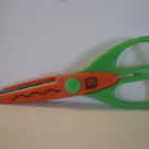 (BX-1) Bycin Crafting Scissors - Orange w/ Green handles