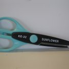 (BX-1) Kraft Edgers Crafting Scissors - KE-22 - Sunflower