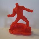 (BX-1) 2" Marvel Comics miniature figure - Iron Man #4 - red plastic