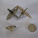 (BX-1) lot of Clock parts - Sprockets on Shafts