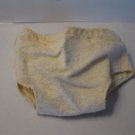 (BX-7) vintage 5" wide white cloth doll diaper / underpants