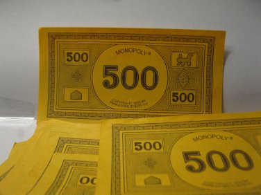 printable 500 monopoly money