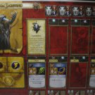 2005 World of Warcraft Board Game piece: Character Sheet - Sagewind & Darkshine