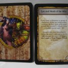 2005 World of Warcraft Board Game piece: Event Card - Ears & Heads of the Wild