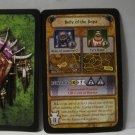 2005 World of Warcraft Board Game piece: Quest Card - Belly of the Beast