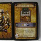 2005 World of Warcraft Board Game piece: Quest Card - Blighted Beasts