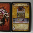 2005 World of Warcraft Board Game piece: Quest Card - Curse of Savagery