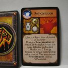 2005 World of Warcraft Board Game piece: Shaman Card - Reincarnation