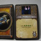 2005 World of Warcraft Board Game piece: Priest Card - Shadowform