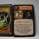 2005 World of Warcraft Board Game piece: Rogue Card - Stealth