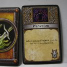 2005 World of Warcraft Board Game piece: Rogue Card - Preparation