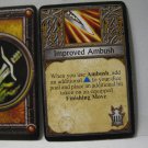 2005 World of Warcraft Board Game piece: Rogue Card - Improved Ambush