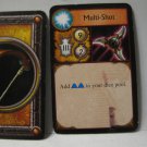 2005 World of Warcraft Board Game piece: Hunter Card - Multi-Shot