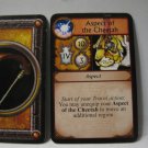 2005 World of Warcraft Board Game piece: Hunter Card - Aspect of the Cheetah