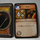 2005 World of Warcraft Board Game piece: Hunter Card - Bear