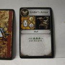 2005 World of Warcraft Board Game piece: Item Card - Soldier's Armor