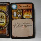 2005 World of Warcraft Board Game piece: Paladin Card - Consecration