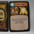 2005 World of Warcraft Board Game piece: Paladin Card - Holy Light