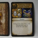 2005 World of Warcraft Board Game piece: Item Card - Felstone Good Luck Charm