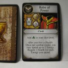 2005 World of Warcraft Board Game piece: Item Card - Robe of Power
