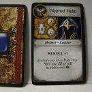 2005 World of Warcraft Board Game piece: Item Card - Glyphed Helm