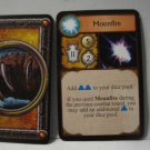 2005 World of Warcraft Board Game piece: Druid Card - Moonfire