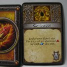2005 World of Warcraft Board Game piece: Mage Card - Combustion
