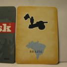 2003 Risk Board Game piece: Territory Card - Brazil