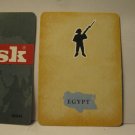 2003 Risk Board Game piece: Territory Card - Egypt