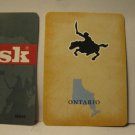 2003 Risk Board Game piece: Territory Card - Ontario