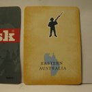 2003 Risk Board Game piece: Territory Card - Eastern Australia