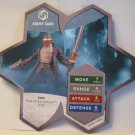 2004 HeroScape Rise of the Valkyrie Board Game Piece: Agent Carr Army Card