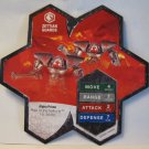 2004 HeroScape Rise of the Valkyrie Board Game Piece: Zettian Guards Army Card