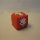 2004 HeroScape Rise of the Valkyrie Board Game Piece: Red Attack Dice