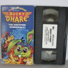 1991 Bucky O'Hare - The Kreation Konspiracy VHS tape with sleeve