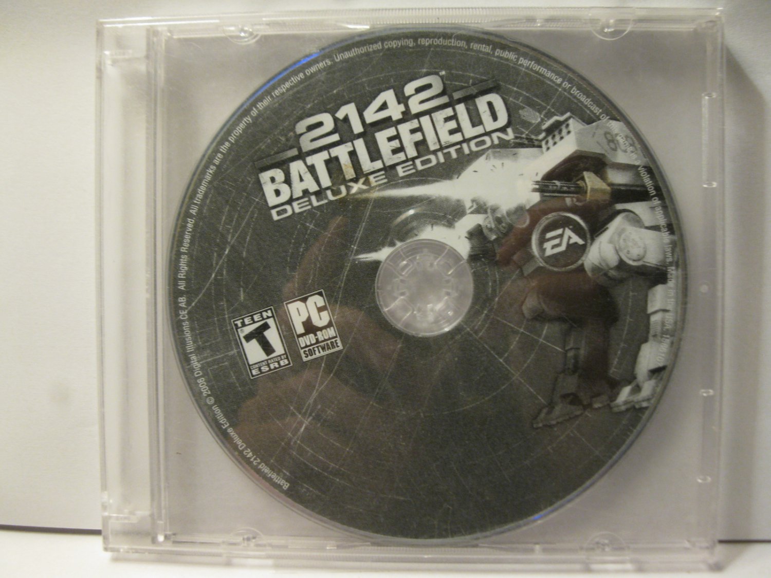 2008 PC Video Game: 2142 Battlefield - Deluxe Edition , disc only