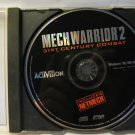 1996 PC Video Game: Mech Warrior 2 - 31st Century Combat, disc only