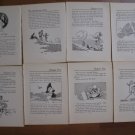 John R, Neill - 1915 The Scarecrow of OZ - 8 partial page Bookplates #2
