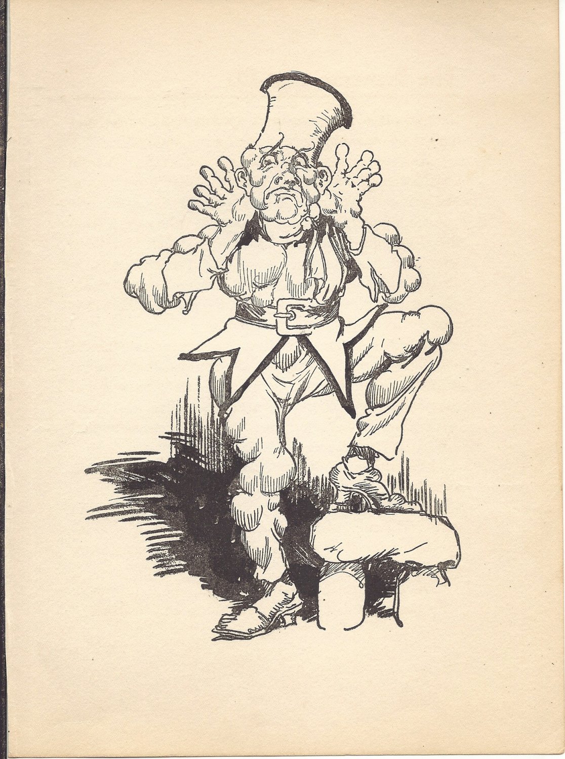 John R, Neill - 1915 The Scarecrow of OZ - Full Page Print #7