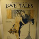 Antique Sheet Music: 1923 Love Tales - Ben Ryan , Vincent Rose