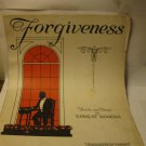 Antique Sheet Music: 1922 Forgiveness - Ernest Rogers
