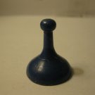 Board Game Parts: unknown 1" Blue Plastic Pawn