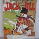 Vintage Jack and Jill Magazine: Nov. 1975 vol. 37 #9 - Dennis Anderson Thanksgiving cover art