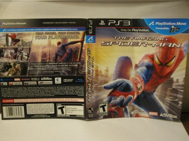XBOX ONE Amazing Spider-Man 2 Case, Cover Art, ONLY *NO GAME* Rare