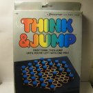 1984 Pressman Solitaire Game #112: Think & Jump - complete with box
