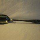 Sheffield King's Pattern large 13" Silver Plated Serving Spoon - nice Rainbow Tarnish