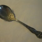 Stratford Silver Co. 1909 Lilyta Pattern Silver Plated 6" Berry / Sugar Spoon